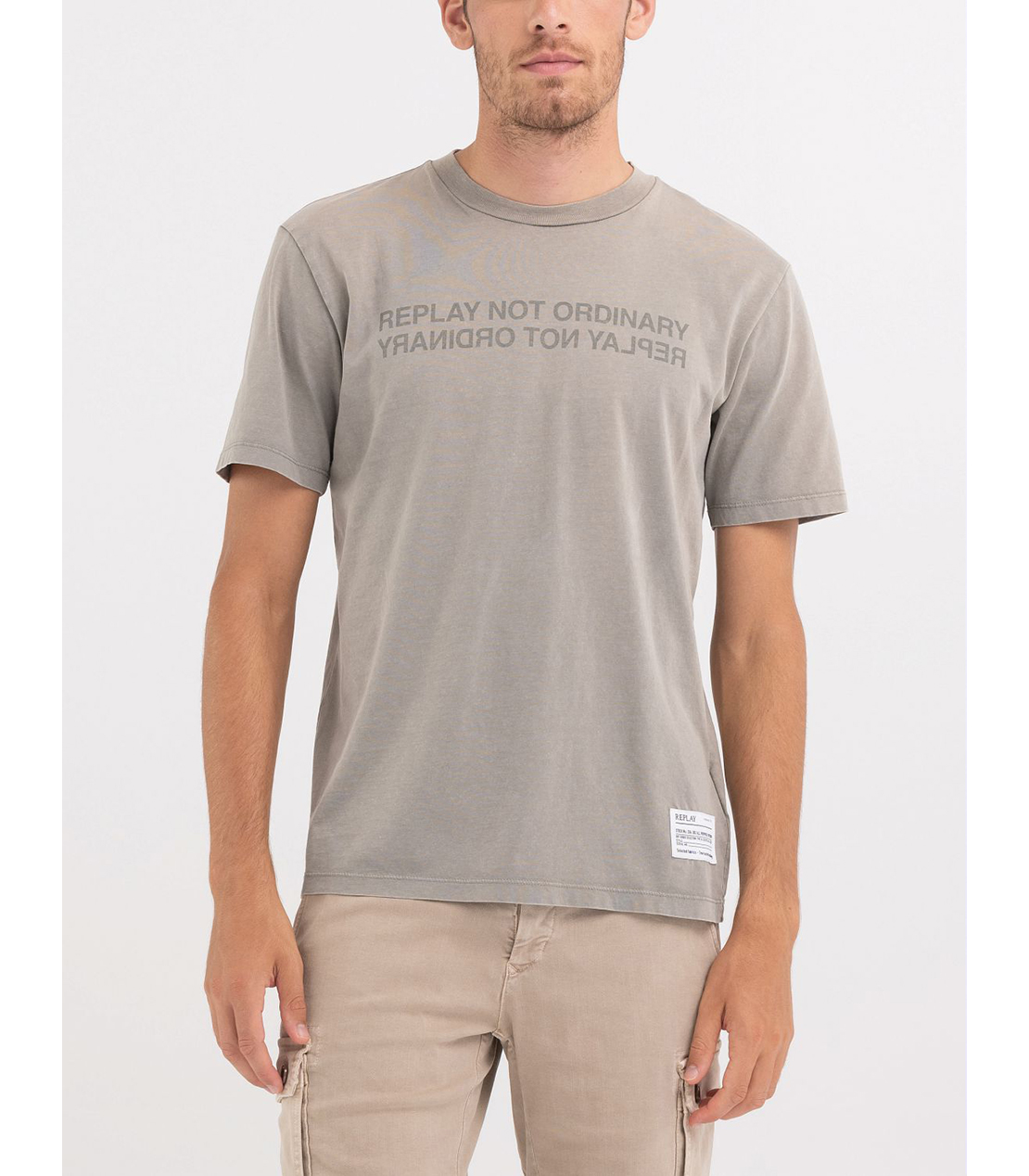 コットンジャージープリント Tシャツ｜REPLAY リプレイ公式通販サイト